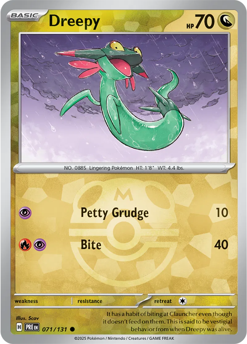 Dreepy, catalogue front