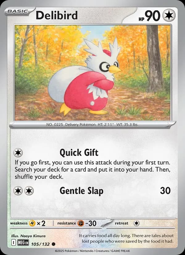 Delibird, catalogue front