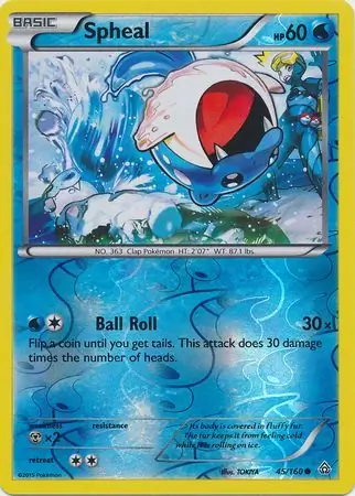 Spheal, catalogue front