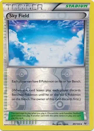 Sky Field, catalogue front