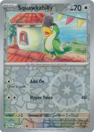 Squawkabilly, catalogue front