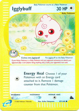 Igglybuff, catalogue front