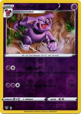 Granbull, catalogue front