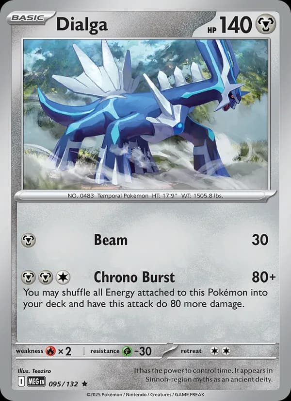 Dialga, catalogue front
