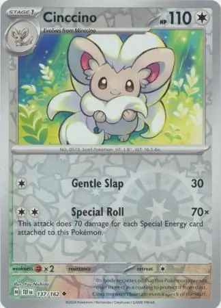 Cinccino, catalogue front