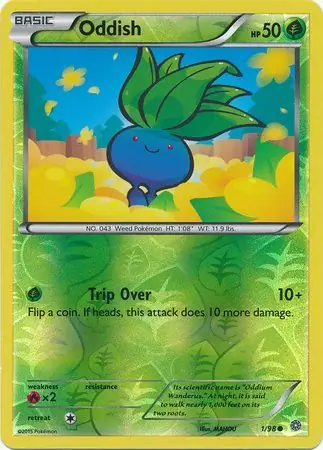 Oddish, catalogue front
