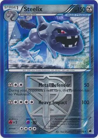 Steelix, catalogue front