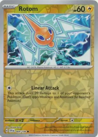 Rotom, catalogue front