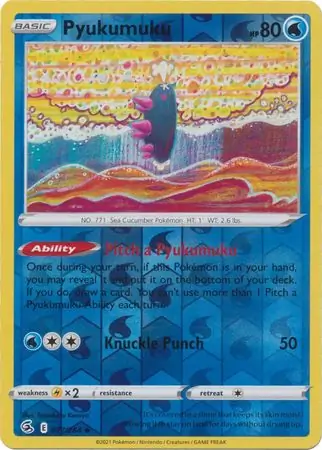 Pyukumuku, catalogue front