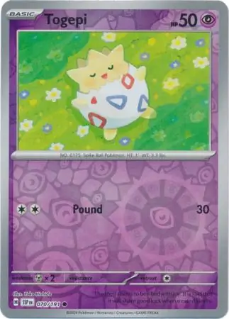 Togepi, catalogue front
