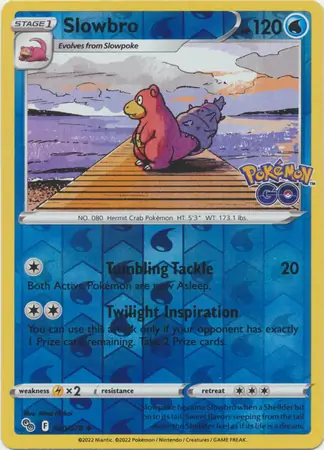 Slowbro, catalogue front