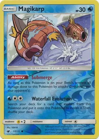 Magikarp, catalogue front