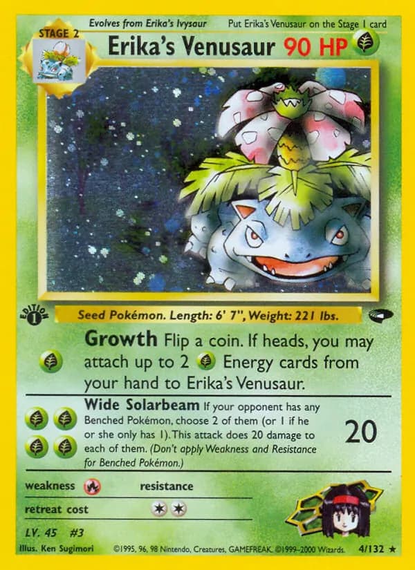 Erika's Venusaur, catalogue front