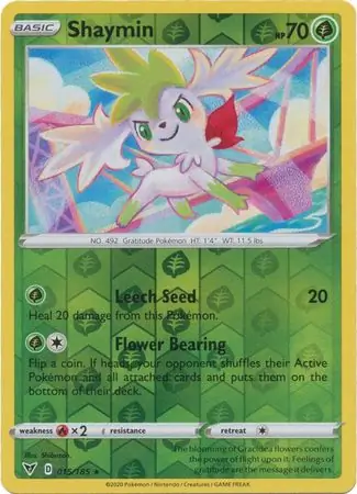 Shaymin, catalogue front