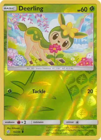Deerling, catalogue front