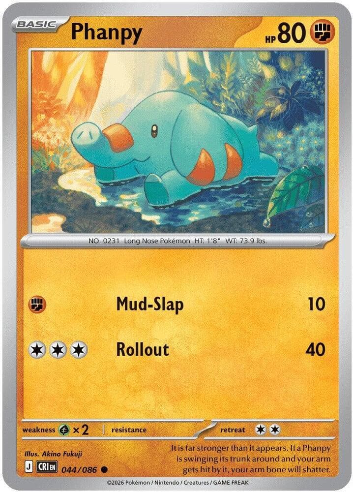 Phanpy, catalogue front