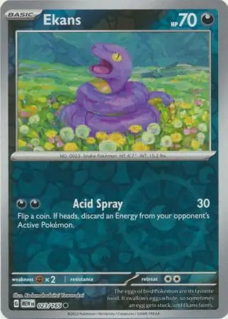 Ekans, catalogue front