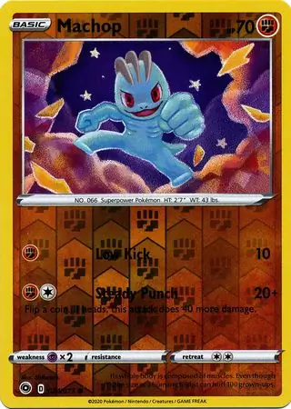 Machop, catalogue front