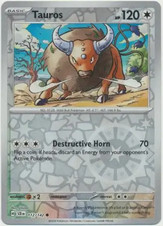 Tauros, catalogue front
