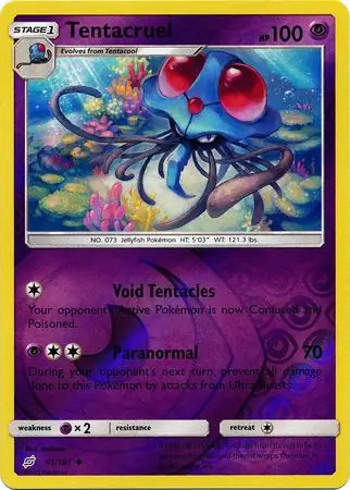 Tentacruel, catalogue front
