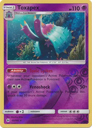 Toxapex, catalogue front
