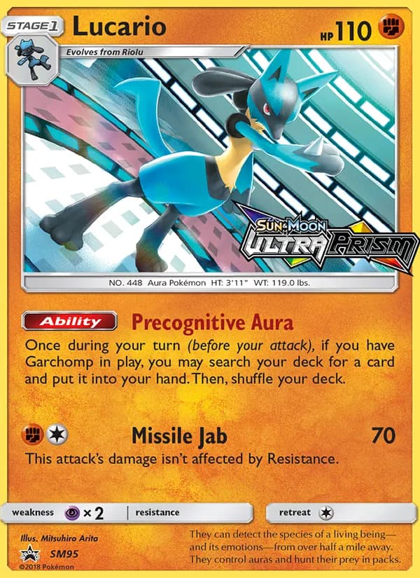 Lucario, catalogue front