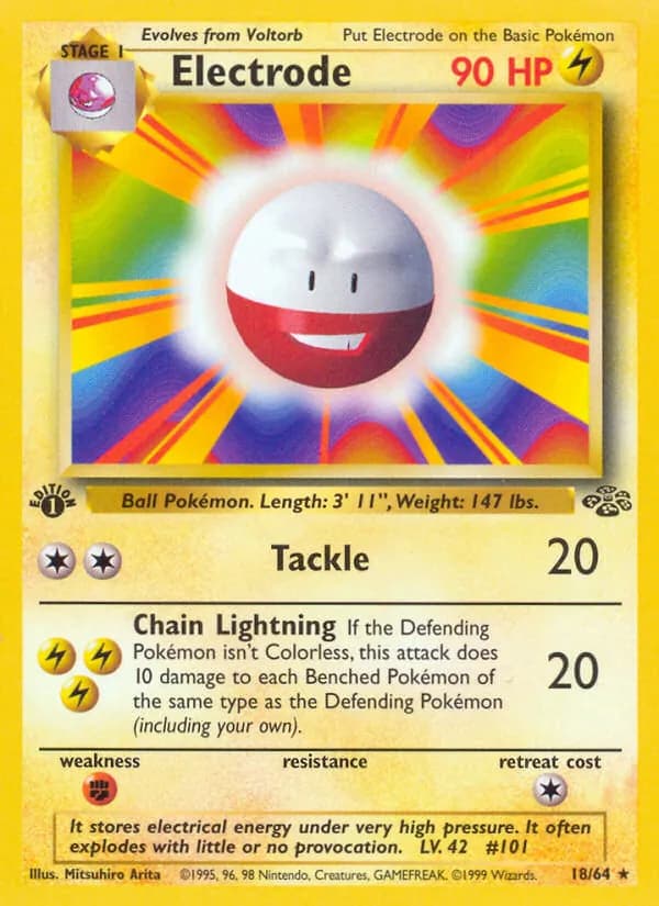 Electrode, catalogue front