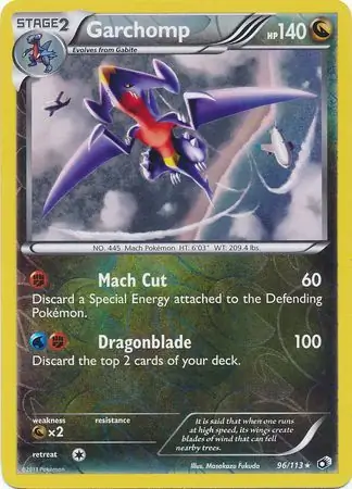 Garchomp, catalogue front