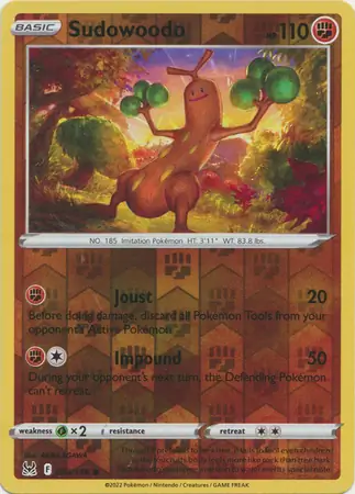 Sudowoodo, catalogue front