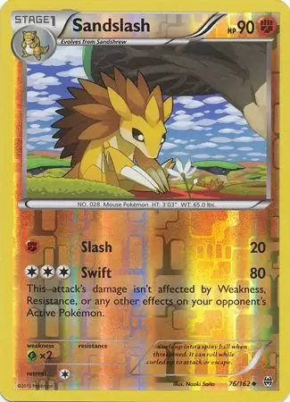 Sandslash, catalogue front