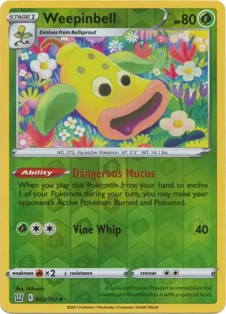 Weepinbell, catalogue front