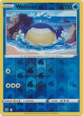 Wailmer, catalogue front