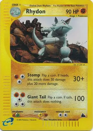 Rhydon, catalogue front