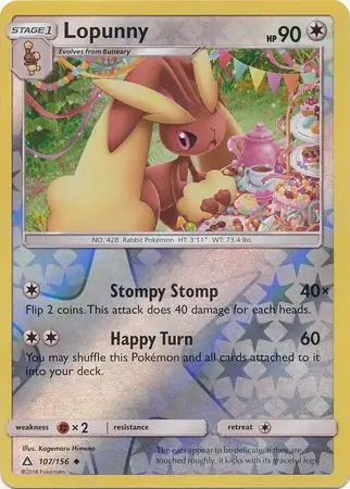 Lopunny, catalogue front