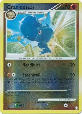 Cranidos, catalogue front