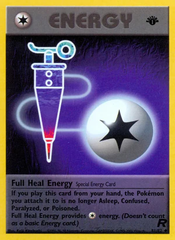 Full Heal Energy, catalogue front