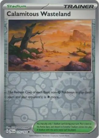 Calamitous Wasteland, catalogue front
