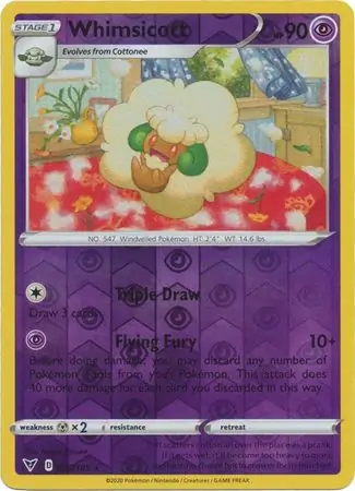 Whimsicott, catalogue front