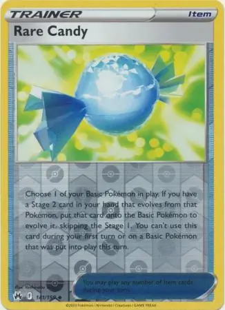 Rare Candy, catalogue front