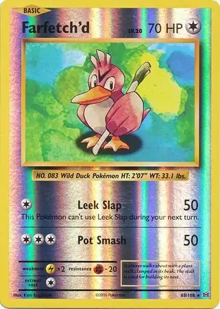 Farfetch'd, catalogue front