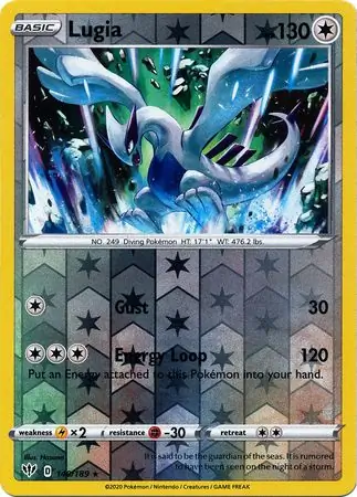 Lugia, catalogue front
