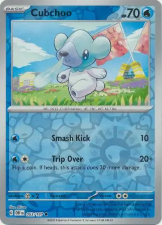 Cubchoo, catalogue front