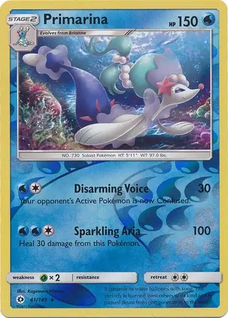 Primarina, catalogue front