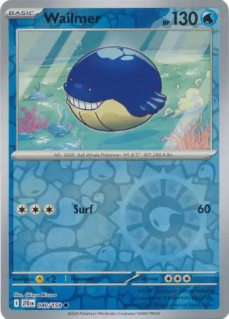 Wailmer, catalogue front