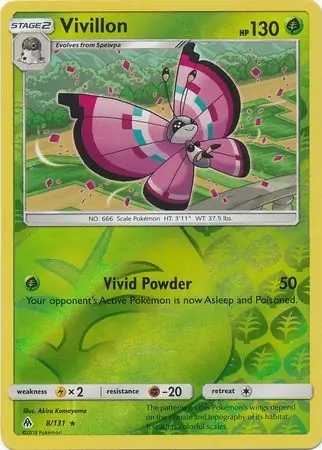 Vivillon, catalogue front