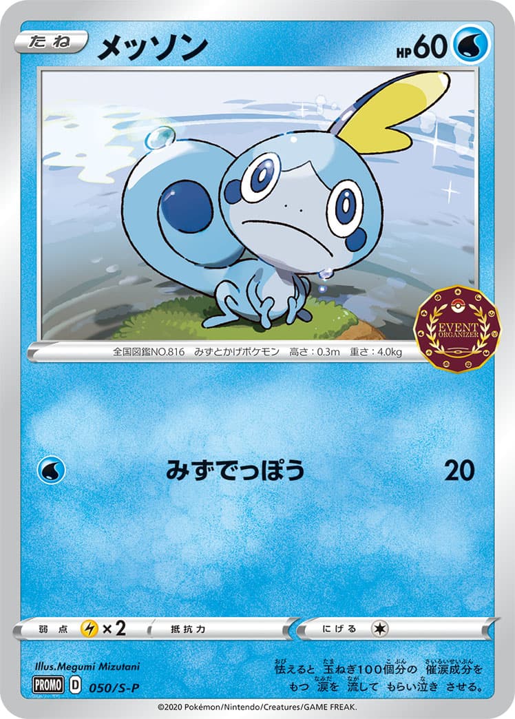 Sobble, catalogue front
