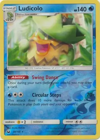 Ludicolo, catalogue front