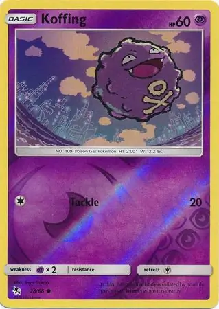 Koffing, catalogue front