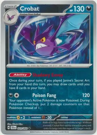 Crobat, catalogue front