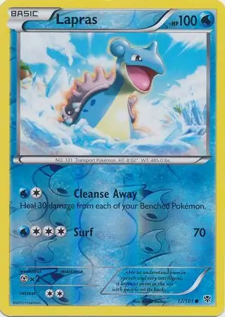 Lapras, catalogue front